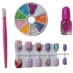 Kids Princess DIY Nail Art Kit for Girls