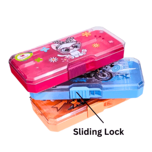 Camel Plastic Pencil Box Geometry Case for Kids