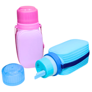 Premium School Water Bottle for Kids with Carry Strap