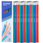 ECONO Lead Pencils with Matching Erasers