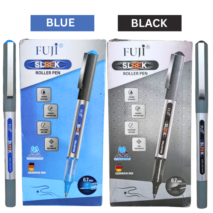 Fuji Sleek Roller Pen 0.7mm – Blue & Black