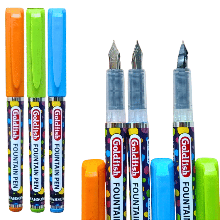 Goldfish Fountain Pens Pack of 3 – Smooth Writing