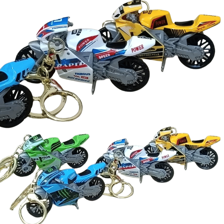 Bike-Shaped Keychain for Bike Lovers – 1 Pc