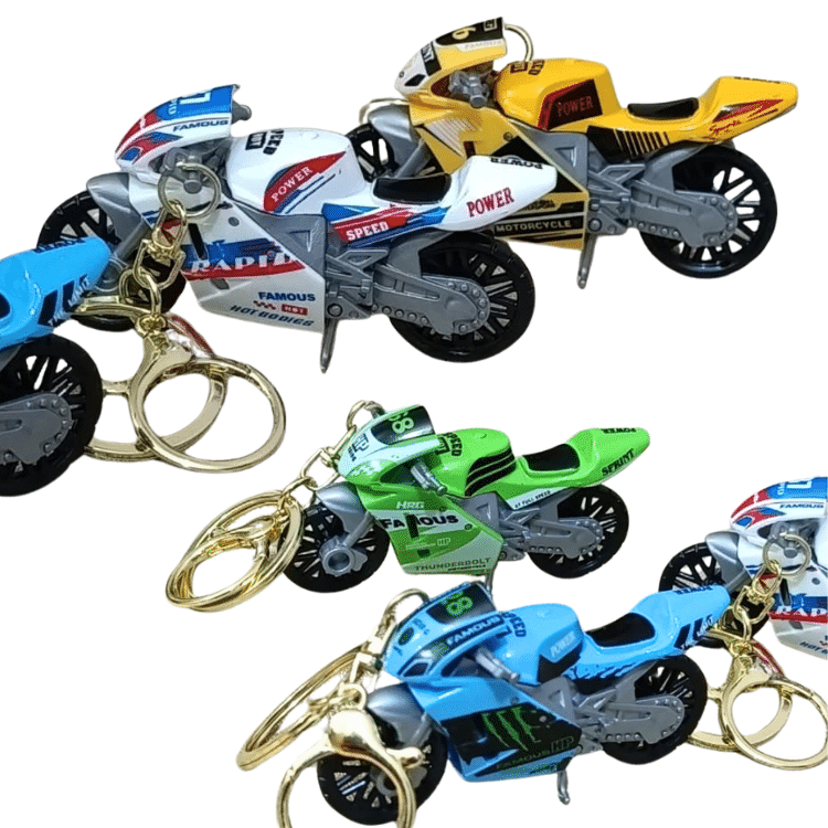 Bike-Shaped Keychain for Bike Lovers – 1 Pc