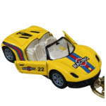 Mini Metal Racing Car Keychain – 1 Pc | Random Design