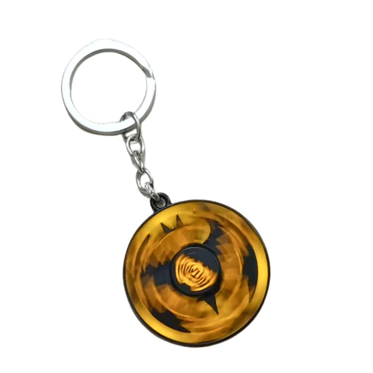3D Spinner Superhero Cartoon Metal Keychain – Premium