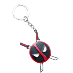 3D Spinner Superhero Cartoon Metal Keychain – Premium
