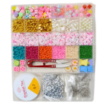 DIY Bracelet Making Kit for Girls with Beads & Charms