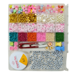 DIY Bracelet Making Kit for Girls with Beads & Charms