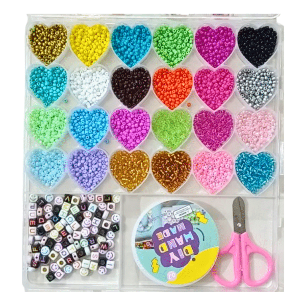 DIY Bracelet Making Kit for Girls with Beads & Charms