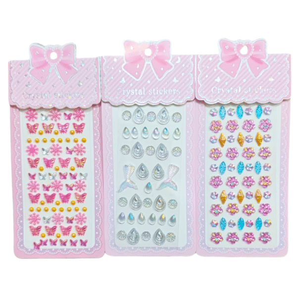 Crystal Beads for Kids – Pack of 3 Different Shapes